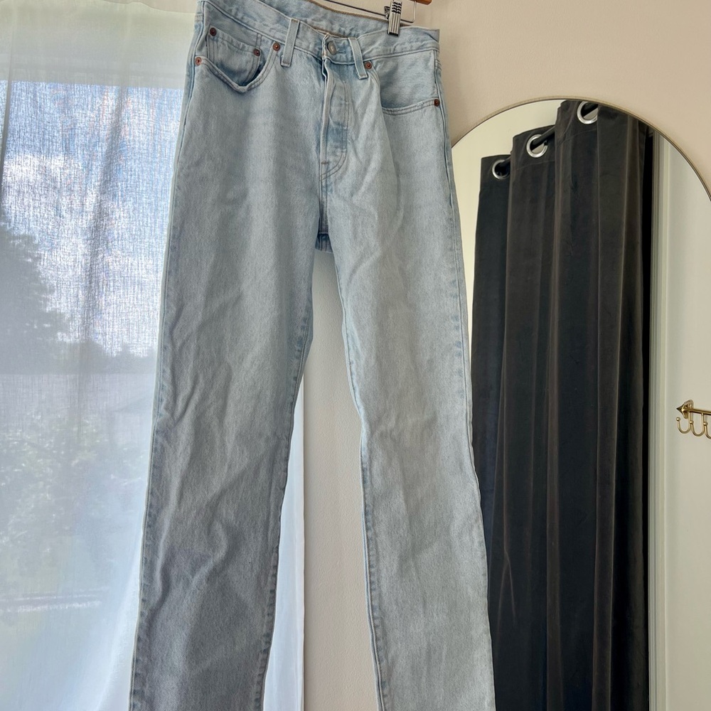 Levi's Blue Straight Jeans Classic Style